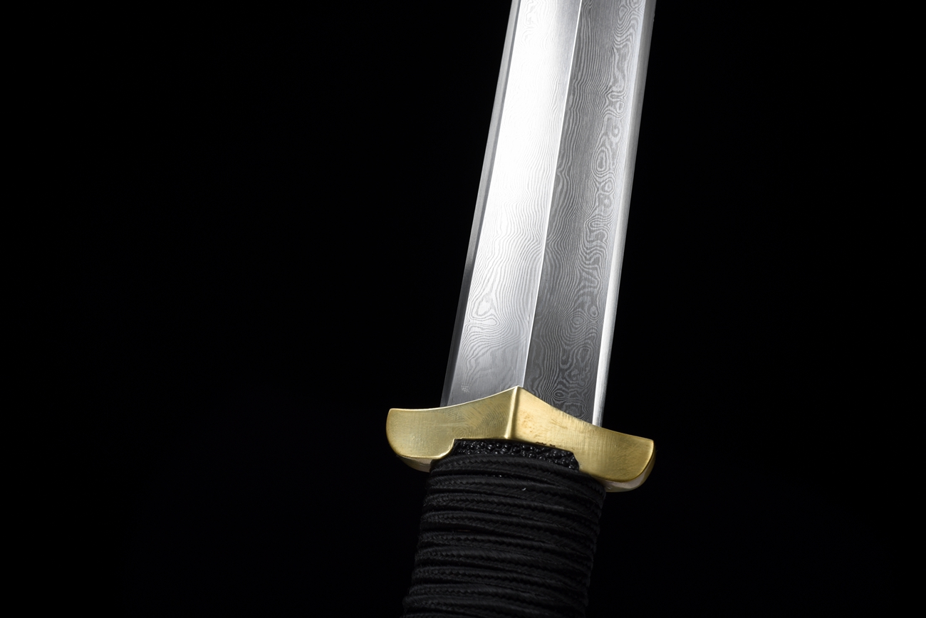 黑檀瓦面素装一体汉剑|汉剑|花纹钢,汉剑,中国宝剑,龙泉剑,汉剑图片